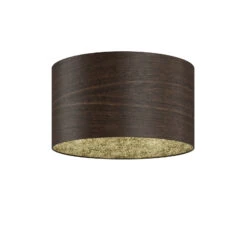 Envostar Veneer Deckenleuchte Räuchereiche Ø 40cm -Bestes Beleuchtungs Geschäft 2616387 2