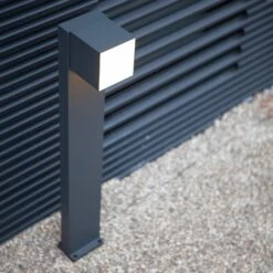 LED-Wegeleuchte Cuba, 1-fl., Anthrazit, 3.000 K -Bestes Beleuchtungs Geschäft 3006855 4