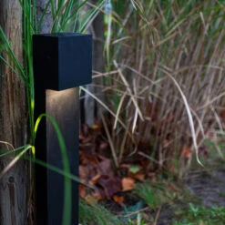 LED-Wegeleuchte Gemini XF Mattschwarz