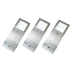 Ultraflache LED-Unterbauleuchte Alustar 3er Set