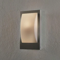 EGLO Connect Verres-C LED-Außenwandlampe Edelstahl