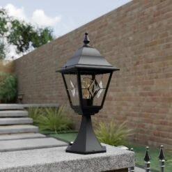 Sockelleuchte Norfolk, Bleiverglast -Bestes Beleuchtungs Geschäft 3048425 2