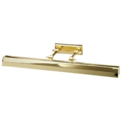 Bilderleuchte Chawton, Messing Poliert, 65,2 Cm