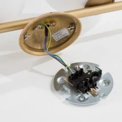 FLOS IC C/W1 Double Wandleuchte Messing Ø 20 Cm -Bestes Beleuchtungs Geschäft 3510669 6