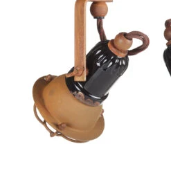 Wandlampe C1676/1 Mit Korb, Zweiflammig, Schwarz -Bestes Beleuchtungs Geschäft 3517254 4