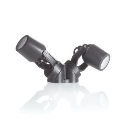 Außenspot Minitommy 2-flammig CCT Schwarz/frosted -Bestes Beleuchtungs Geschäft 3538171 2