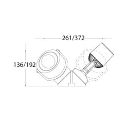 Außenspot Minitommy 2-flammig CCT Schwarz/frosted -Bestes Beleuchtungs Geschäft 3538171 8