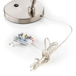 Zeitlose LED-Schreibtischleuchte Glance, Nickel -Bestes Beleuchtungs Geschäft 4002544 7