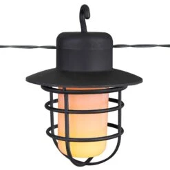 Globo LED-Solar-Lichterkette 33059F Mit 10 Laternen -Bestes Beleuchtungs Geschäft 4015358 4