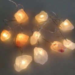 Globo LED-Salzkristall-Lichterkette Hoku, 10-flammig -Bestes Beleuchtungs Geschäft 4015611 4