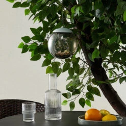 Lindby Tjelle LED-Solar-Hängeleuchte, Kugel -Bestes Beleuchtungs Geschäft 4018299 2