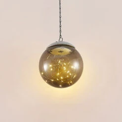 Lindby Tjelle LED-Solar-Hängeleuchte, Kugel -Bestes Beleuchtungs Geschäft 4018299 3