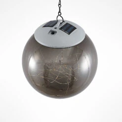 Lindby Tjelle LED-Solar-Hängeleuchte, Kugel -Bestes Beleuchtungs Geschäft 4018299 4