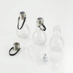 Lindby Shams LED-Solarleuchte, Birnenform, 3er-Set -Bestes Beleuchtungs Geschäft 4018396 8