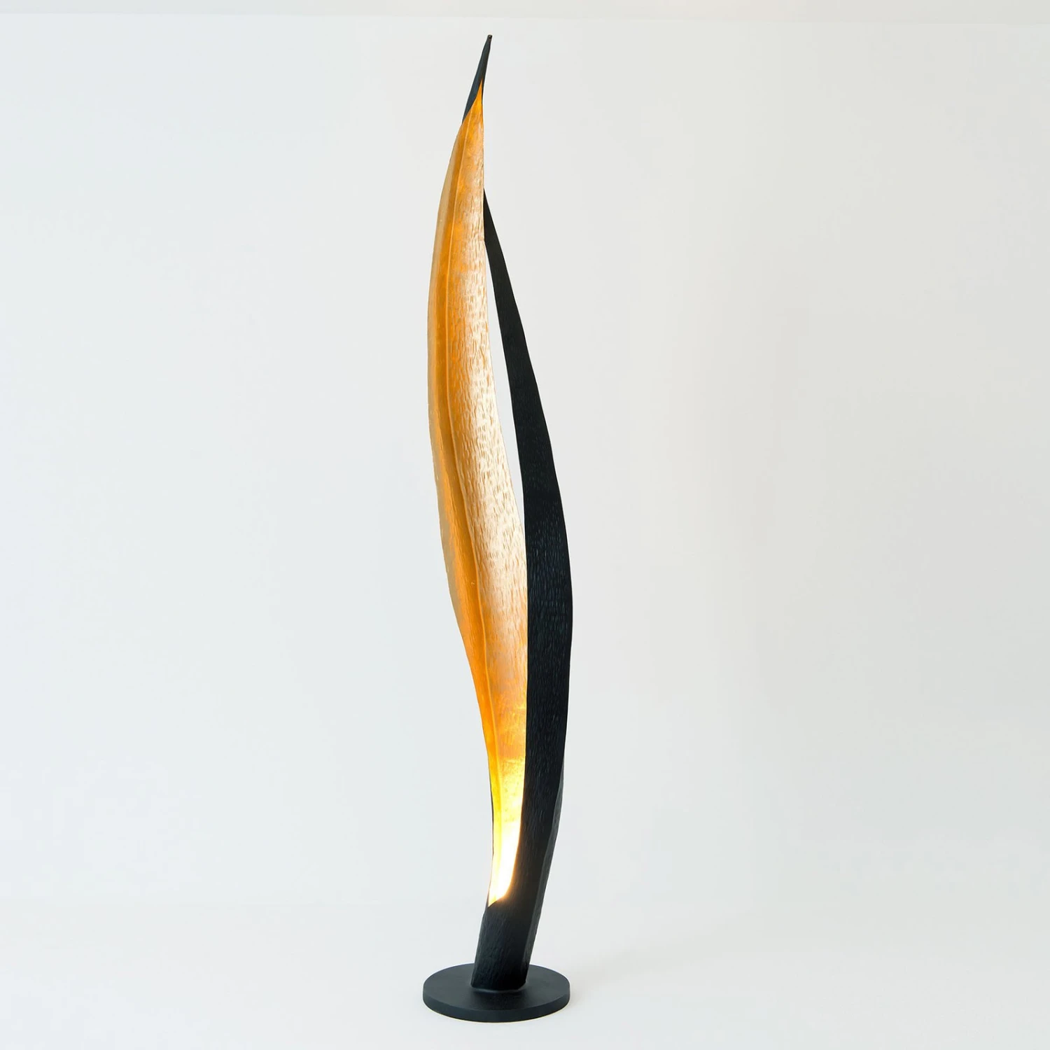 Stehleuchte Barbone, Braun-schwarz, Gold 2 Stehleuchte Barbone, Braun-schwarz, Gold – Bild 2