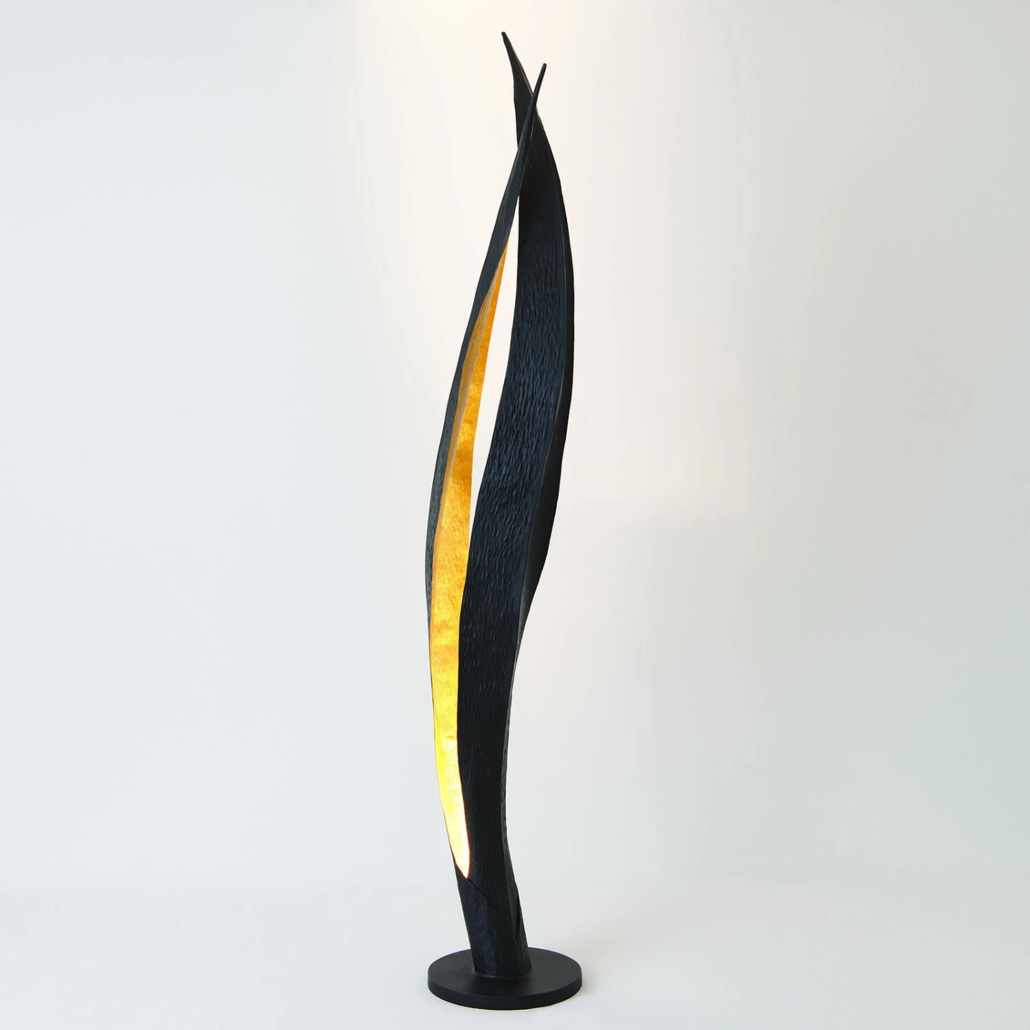 Stehleuchte Barbone, Braun-schwarz, Gold 4 Stehleuchte Barbone, Braun-schwarz, Gold – Bild 4