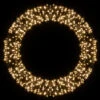 LED-Weihnachtskranz, Gold, 800 LEDs, Ø 50cm