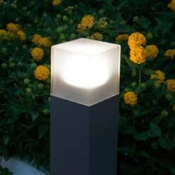 SLV Grafit Wegeleuchte 60 Cm -Bestes Beleuchtungs Geschäft 5504359 4