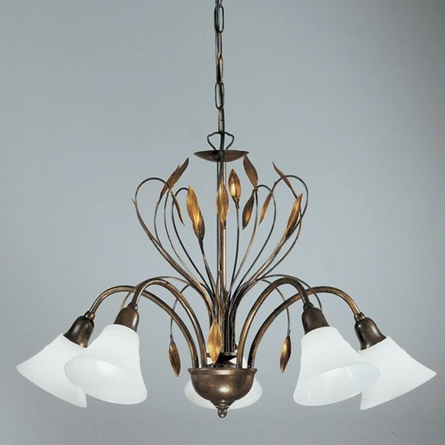 Edle Hängeleuchte CAMPANA 5-flammig 3 Edle Hängeleuchte CAMPANA 5-flammig – Bild 3