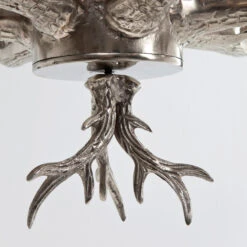 KARE Huntsmann - Kronleuchter M. Kunstfellschirmen -Bestes Beleuchtungs Geschäft 5517395 8