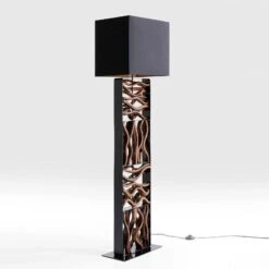 KARE Nature Wave Stehleuchte Mit Holz -Bestes Beleuchtungs Geschäft 5517776 4
