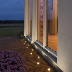 Konstsmide Bodeneinbaustrahler Mini 6er-Basisset, 3,5cm -Bestes Beleuchtungs Geschäft 5522664 3