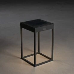 Konstsmide LED-Solarlaterne Portofino, Wand / Tisch, Schwarz -Bestes Beleuchtungs Geschäft 5522688 4