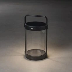 Konstsmide LED-Solarlaterne Crotone, Dimmbar, USB -Bestes Beleuchtungs Geschäft 5522723 3