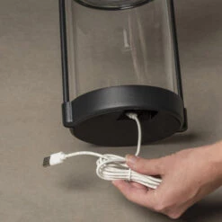 Konstsmide LED-Solarlaterne Crotone, Dimmbar, USB -Bestes Beleuchtungs Geschäft 5522723 6