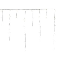 LED-Lichtervorhang Eisregen Warmweiß Weiß 3m -Bestes Beleuchtungs Geschäft 5524043 4