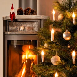 20-flg. Lichterkette Mit Weißer Wachsoptik 14,8m -Bestes Beleuchtungs Geschäft 5524172 2