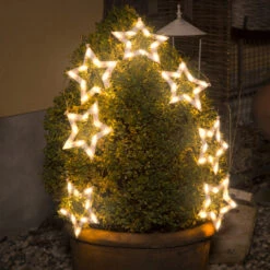 LED-Lichtervorhang Sterne 70-flg. -Bestes Beleuchtungs Geschäft 5524559 3