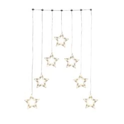 LED-Lichtervorhang Sterne 70-flg. -Bestes Beleuchtungs Geschäft 5524559 4