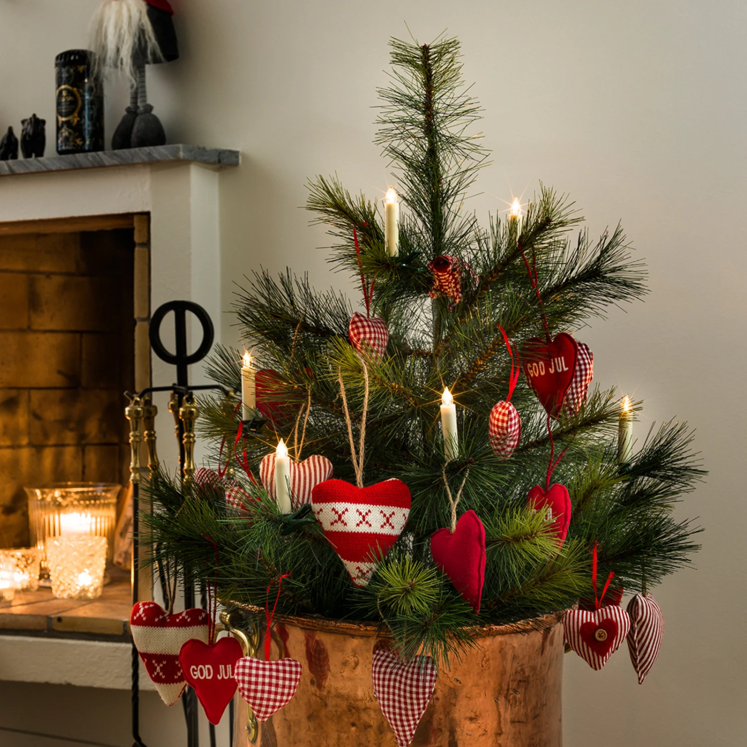 Batteriebetr. Christbaumkerzen LED Weiß 10-flg 3 Batteriebetr. Christbaumkerzen LED Weiß 10-flg – Bild 3