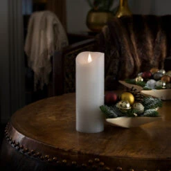 Mit 3D-Flamme Ausgestattet - LED-Kerze Echtwachs -Bestes Beleuchtungs Geschäft 5524779 5