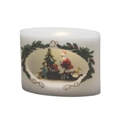 Echtwachskerze LED Weihnachtsmann Mit Kind -Bestes Beleuchtungs Geschäft 5524835 2