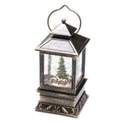 Schneelaterne Weihnachtsmarkt LED Wassergefüllt -Bestes Beleuchtungs Geschäft 5524860 2