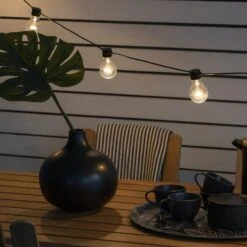 LED-Lichterkette Biergarten Basis-Set, Bernstein 10 LED-Lichterkette Biergarten Basis-Set, Bernstein -Bestes Beleuchtungs Geschäft 5524882 4