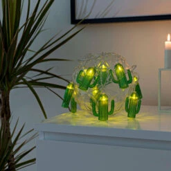 LED-Lichterkette Kakteen, Batteriebetrieben -Bestes Beleuchtungs Geschäft 5524892 2