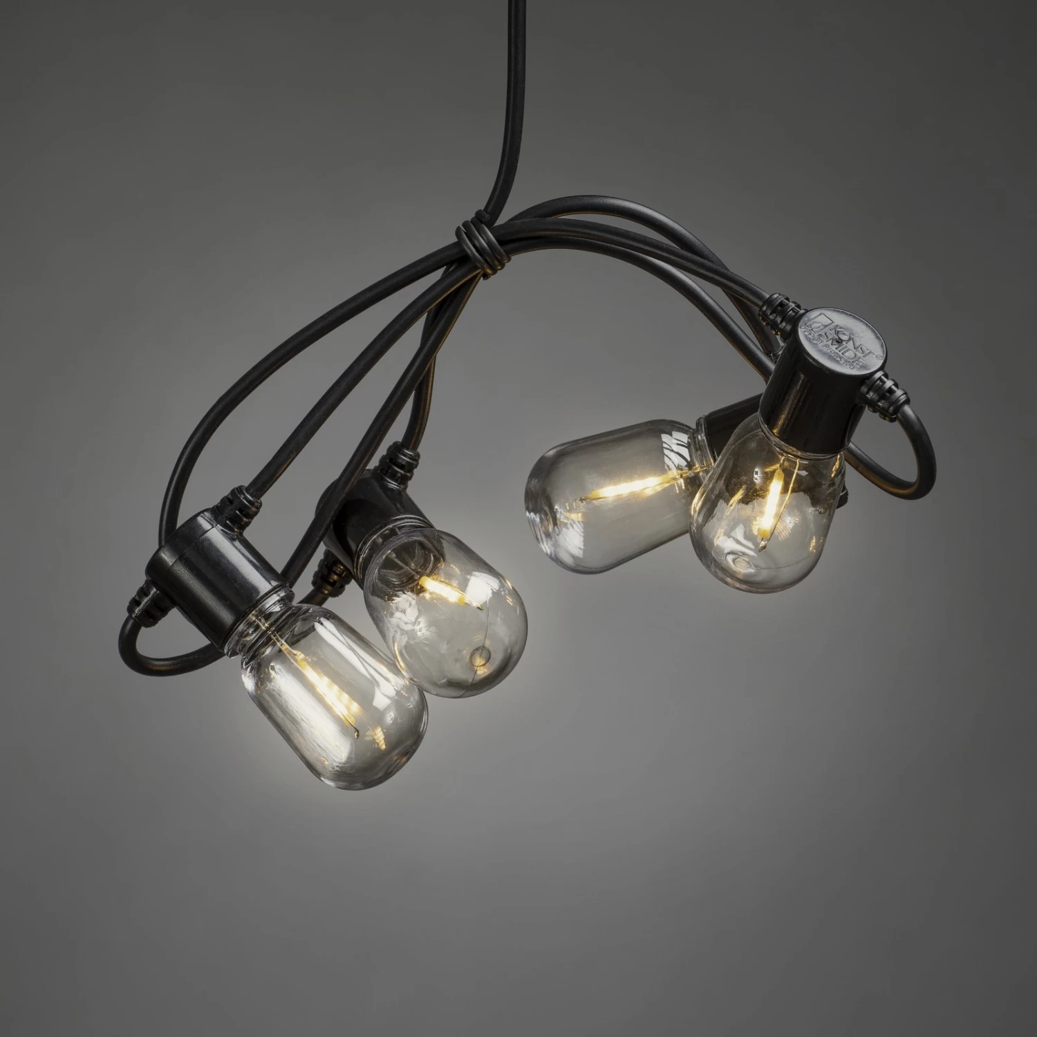 Lichterkette Biergarten 40 Tropfen Klar Bernstein 4 Lichterkette Biergarten 40 Tropfen Klar Bernstein – Bild 4