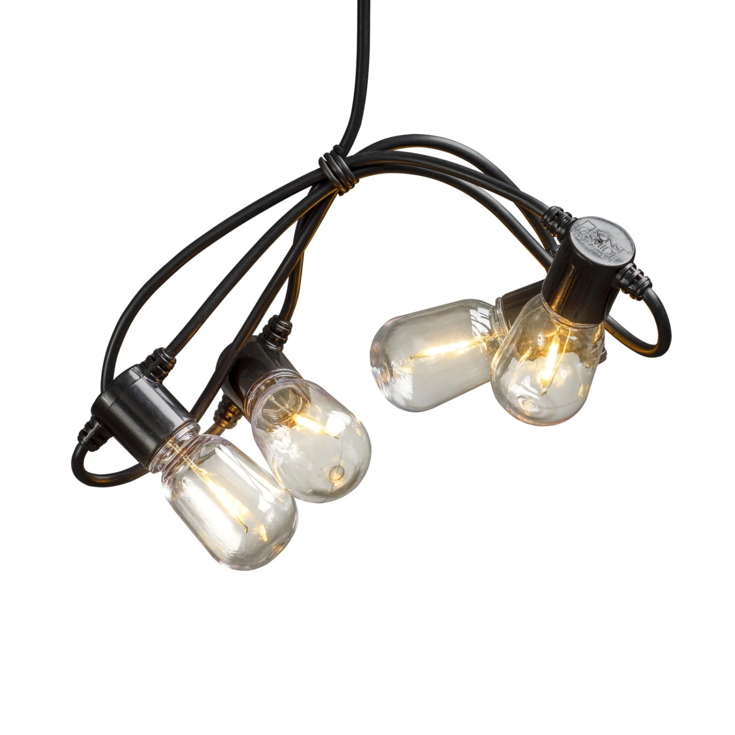 Lichterkette Biergarten 40 Tropfen Klar Bernstein 6 Lichterkette Biergarten 40 Tropfen Klar Bernstein – Bild 6