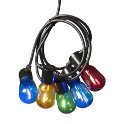 Lichterkette Biergarten 20 LED-Tropfen Bunt -Bestes Beleuchtungs Geschäft 5524903 6