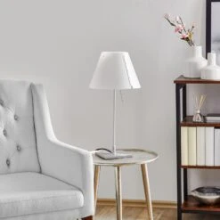 Luceplan Costanzina Tischleuchte Alu, Weiß 12 Luceplan Costanzina Tischleuchte Alu, Weiß -Bestes Beleuchtungs Geschäft 6030349 2