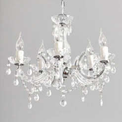 Edel Wirkender Kronleuchter Arabesque, Transp. -Bestes Beleuchtungs Geschäft 6054773 2