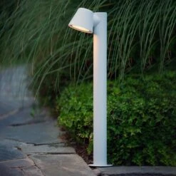 Weiße LED-Wegelampe Dingo Mit GU10-LED