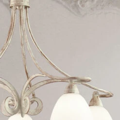 Kronleuchter 1730/5 Fünfflammig, Elfenbein -Bestes Beleuchtungs Geschäft 6059444 2