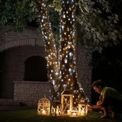 Lichterkette Twinkly CCT Schwarz 400-flammig 32m