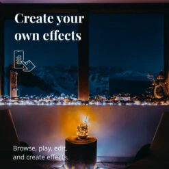 Lichterkette Twinkly CCT Schwarz 400-flammig 32m -Bestes Beleuchtungs Geschäft 6102031 8