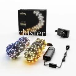 Cluster-Kette Twinkly CCT, Schwarz, 400-flammig 6m -Bestes Beleuchtungs Geschäft 6102033 8