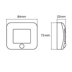 LEDVANCE Nightlux Hall Nachtlicht Mit Sensor Weiß -Bestes Beleuchtungs Geschäft 6106056 3